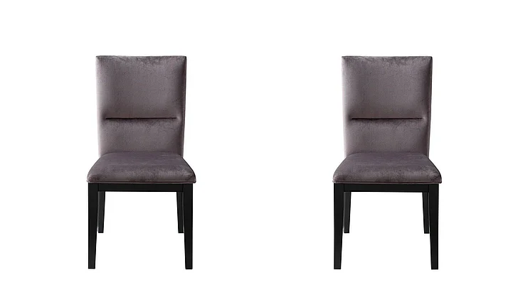 Steve Silver Amalie Side Chair in Black (Set of 2) AL4848SG