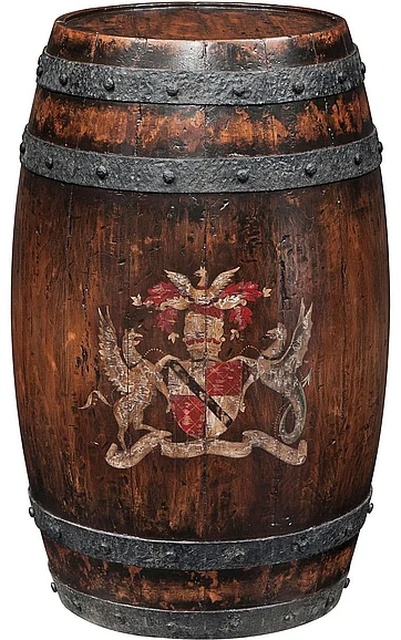 Theodore Alexander Talbot Barrel Accent Table