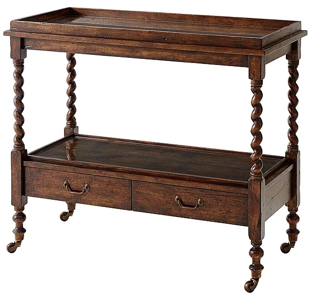Theodore Alexander Silas' Serving Table
