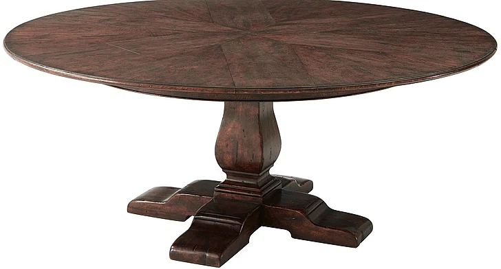 Theodore Alexander Victory Oak Jupe II Dining Table