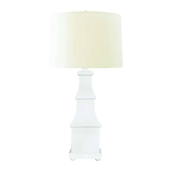 Worlds Away Custom Handpainted Tiered Tole Table Lamp in Custom Color ALLEGRA COM