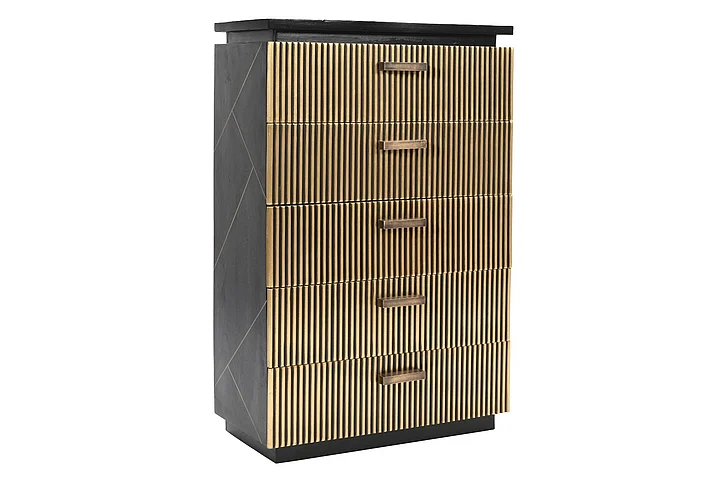 Galaxy Home Allure Chest in Black 601955550055