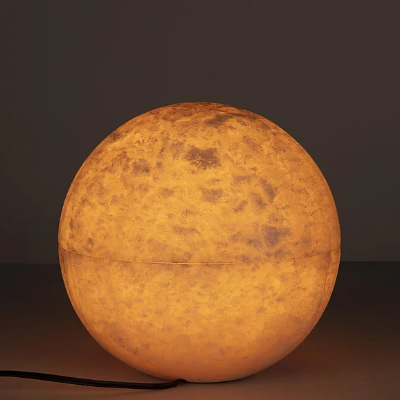 Noir Furniture Onyx Globe, Small in Natural AM-8S