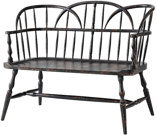 Theodore Alexander The Hoop Back Settee