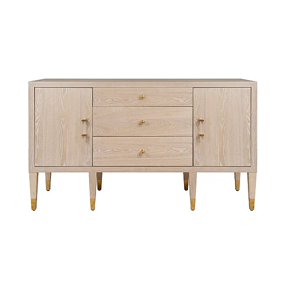 Worlds Away Amherst Buffet in Cerused Oak AMHERST CO CLOSEOUT