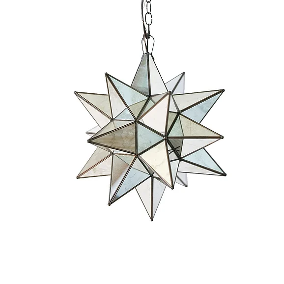 Worlds Away Moravian Small Ant Mir Star Chandelier AMS110
