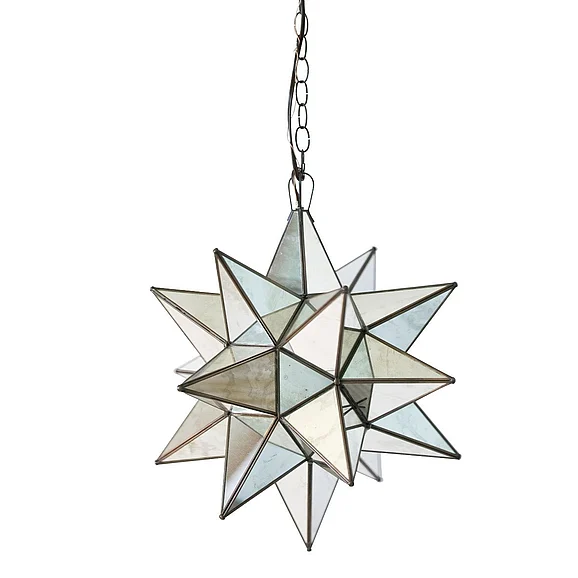 Worlds Away Moravian XL Ant Mir Star Chandelier AMS112