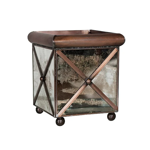 Worlds Away Medium Xhatch Ant Mir Planter AMT11