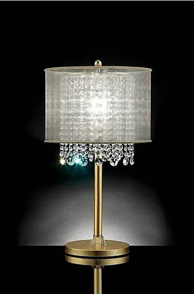 Furniture of America Ana Table Lamp in Gold L9154T
