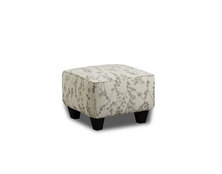 Corinthian Bryant Accent Ottoman in Linen FGAO4594