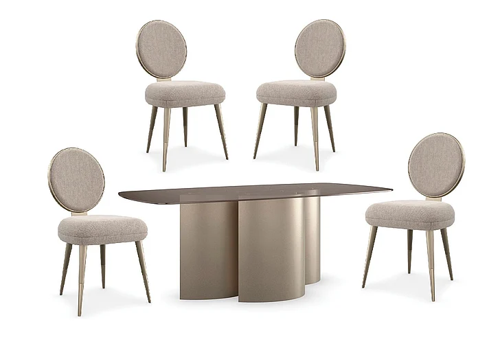 Caracole Classic Aphelion 3 / Apollo 5pc Dining Set