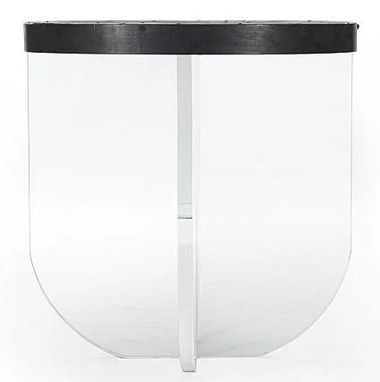 Zentique Cameron Side Table in Black ARC-1006