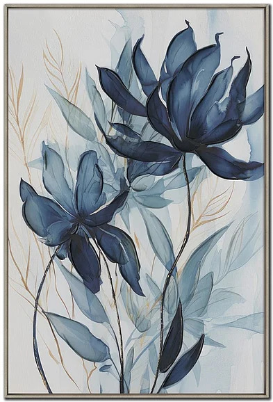 Streamline Art Indigo Elegance I E845564