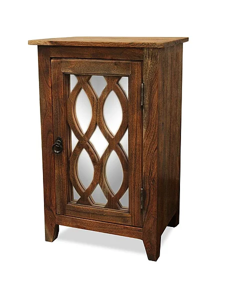 Moti Furniture Mary Nightstand in Brown ARM-23