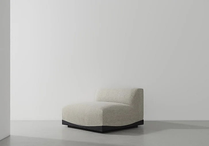 District Eight Joss 1 Seater Sofa - Armless 2019-ALES CUSTOM ITEM