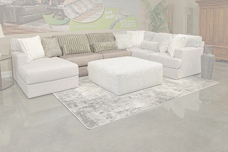 Jackson Logan Armless Sofa in Moonstruck 3303-30/1847-18/1998-18