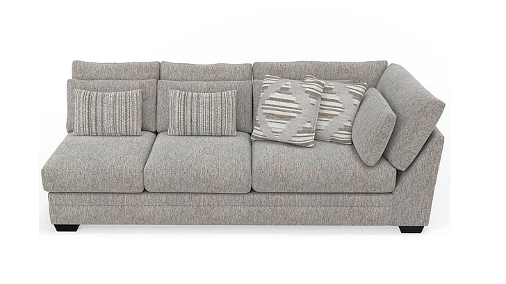 Corinthian Brighton Armless Sofa w/ Right Corner in Wheat FG5833NARC