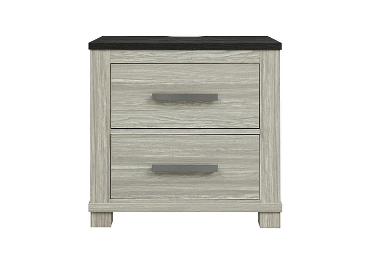 Global Furniture Ashley Nightstand in Brown ASHLEY-BROWN-NSW/USB&SPEAKER