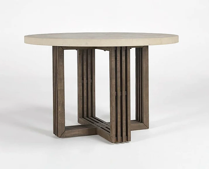Classic Home Aspen 47" Round Dining Table in Reclaimed Pine 51031199 PROMO