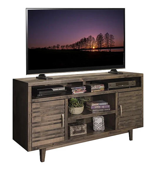 Legends Furniture Avondale 62in TV Console in Charcoal AV1328.CHR