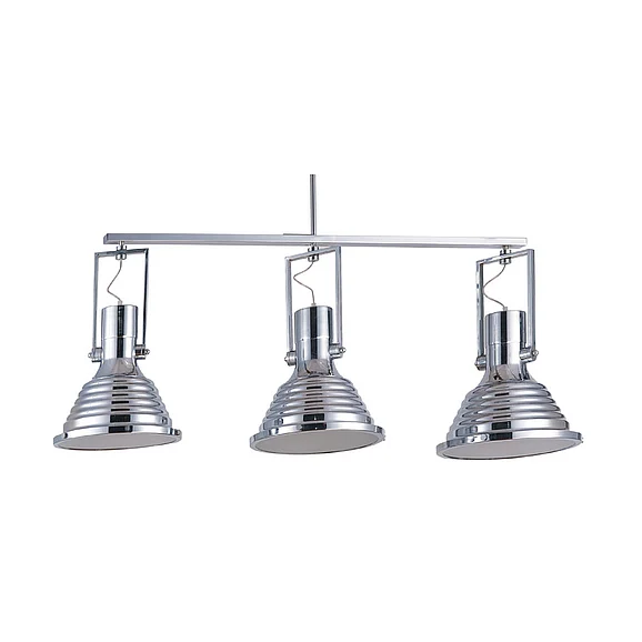 Bethel Chrome Three Light Island Light Fixture AV35