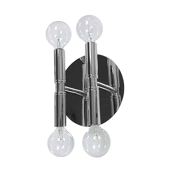 Dainolite 4LT Wall Sconce, PC Finish AVA-54W-PC