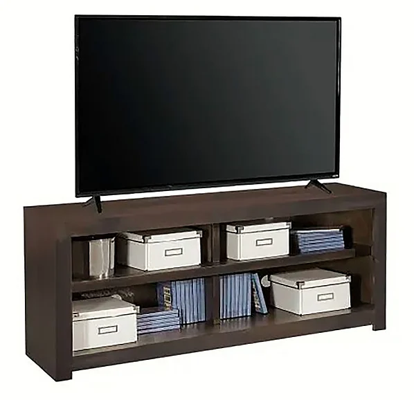 Aspenhome Avery Loft 60" Open Console in Ghost Black DY1022-GHT