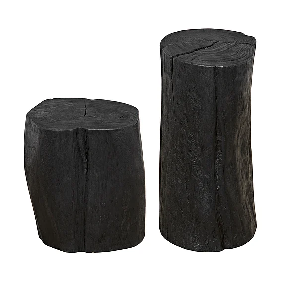 Noir Furniture Budi Side Table, Set of 2 AW-46BB-2