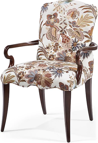 Theodore Alexander Lily Arm Chair AXH41001 CUSTOM ITEM