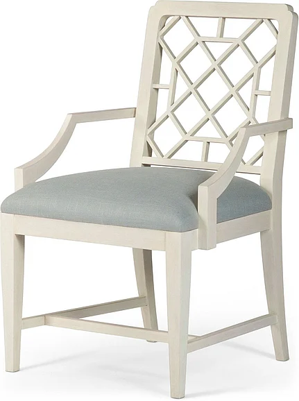 Theodore Alexander Blitzer Arm Chair AXH41006 CUSTOM ITEM