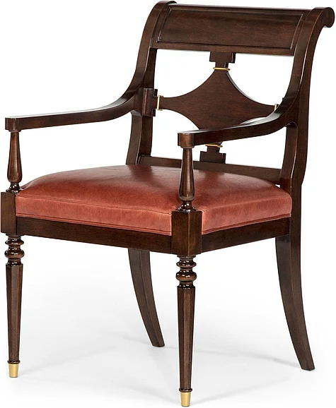 Theodore Alexander Maltese Arm Chair AXH41009 CUSTOM ITEM