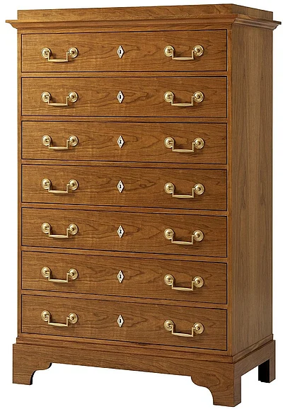 Theodore Alexander Viggo Tall Sémanier Chest of Drawers CLOSEOUT