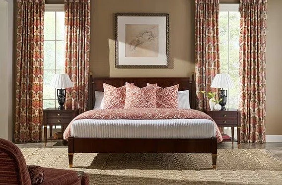 Theodore Alexander Marlborough by Alexa Hampton Markos 2pc Panel Bedroom Set in Cambridge AH