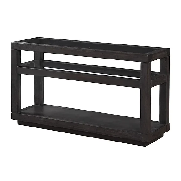 Modus Furniture Oxford Console Table in Basalt Grey AZU523