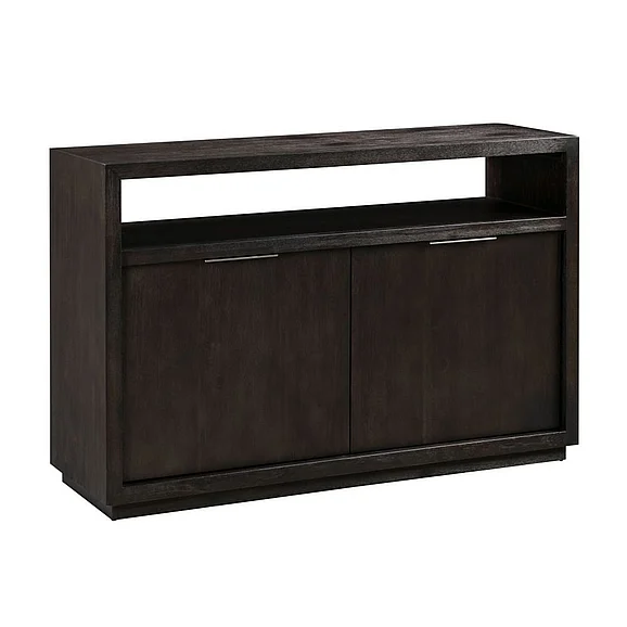 Modus Furniture Oxford 54" Media Console in Basalt Grey AZU5265