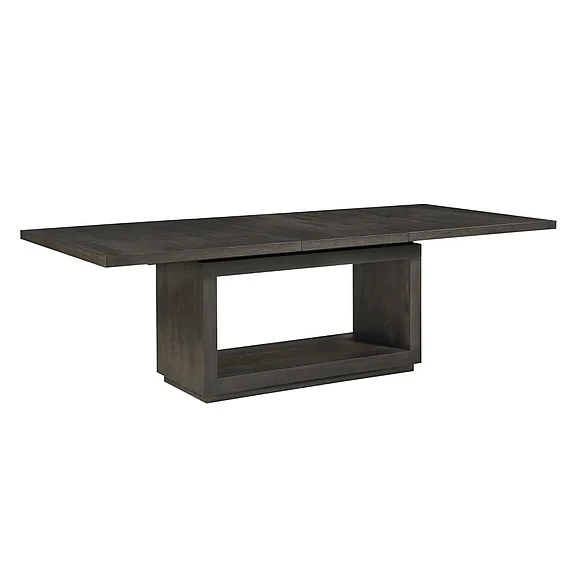 Modus Furniture Oxford Dining Table in Basalt Grey AZU561
