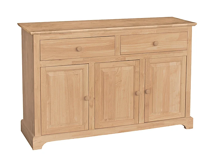 John Thomas Unfinished 3 Door Buffet B-3