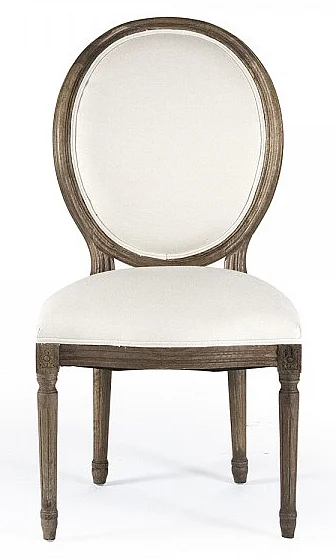 Zentique Medallion Side Chair in Traditional Oak (Set of 2) B004 E106 C004