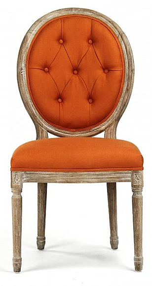 Zentique Medallion Side Chair in Orange (Set of 2) B004-Z E272 S