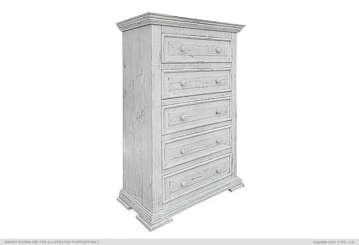 IFD Terra Chest in White IFD1022CHEST
