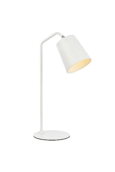 Elegant Leroy 1 Light White Table Lamp LD2366WH
