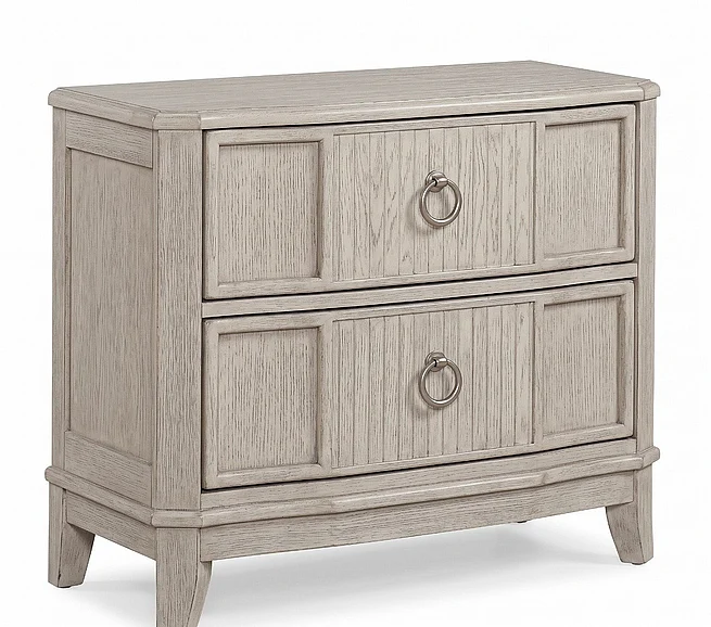 Crown Mark Napoli Nightstand with USB B1140-2
