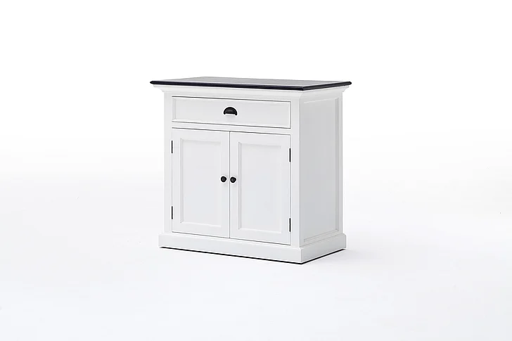 Nova Solo Halifax Contrast Small Buffet in White B180CT