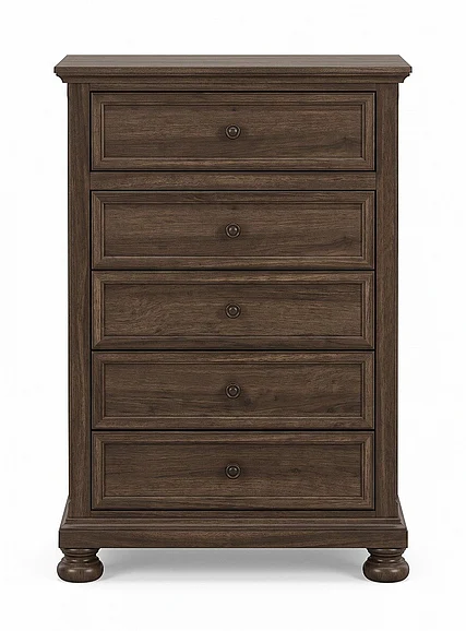 Crown Mark Claribelle Chest in Walnut B1810-4