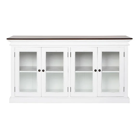 Nova Solo Halifax Accent Display Buffet with 4 Glass Doors B184TWD