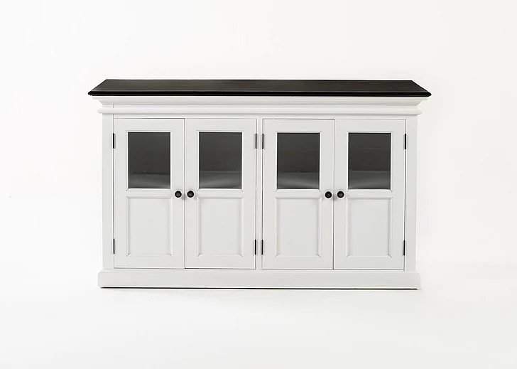 Nova Solo Halifax Contrast Buffet with 4 Glass Doors B196CT
