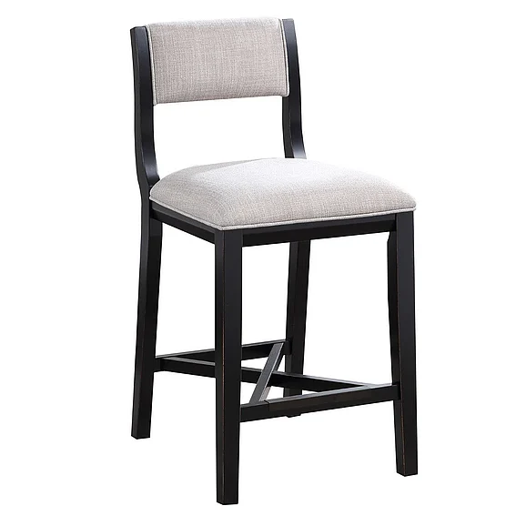 American Woodcrafters Barcelona 26" Stool - Midnight Black B2-270-26F