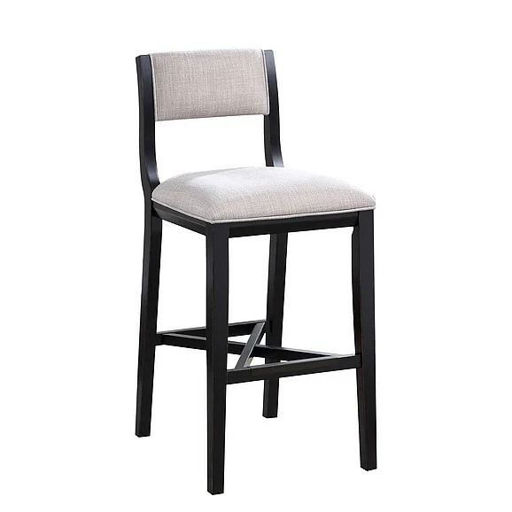 American Woodcrafters Barcelona 30" Stool - Midnight Black B2-270-30F