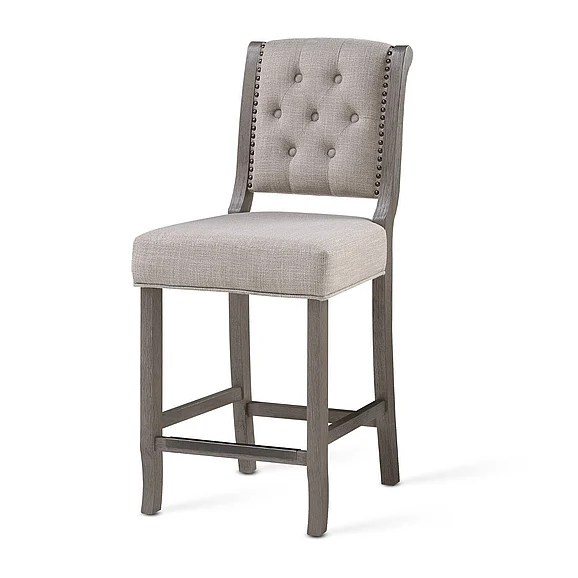 American Woodcrafters Luxe 26" Stool - Gray B2-304-26F