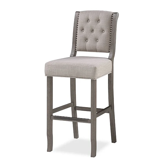 American Woodcrafters Luxe 30" Stool - Gray B2-304-30F